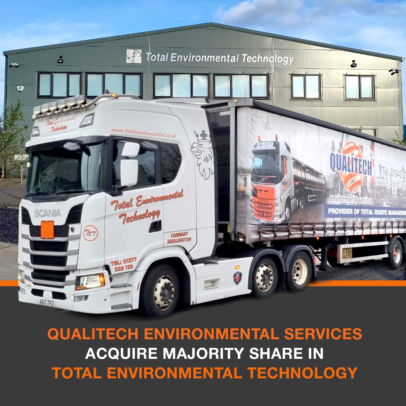 Qualitech Acquire Majority Share In Total Environmental Technology